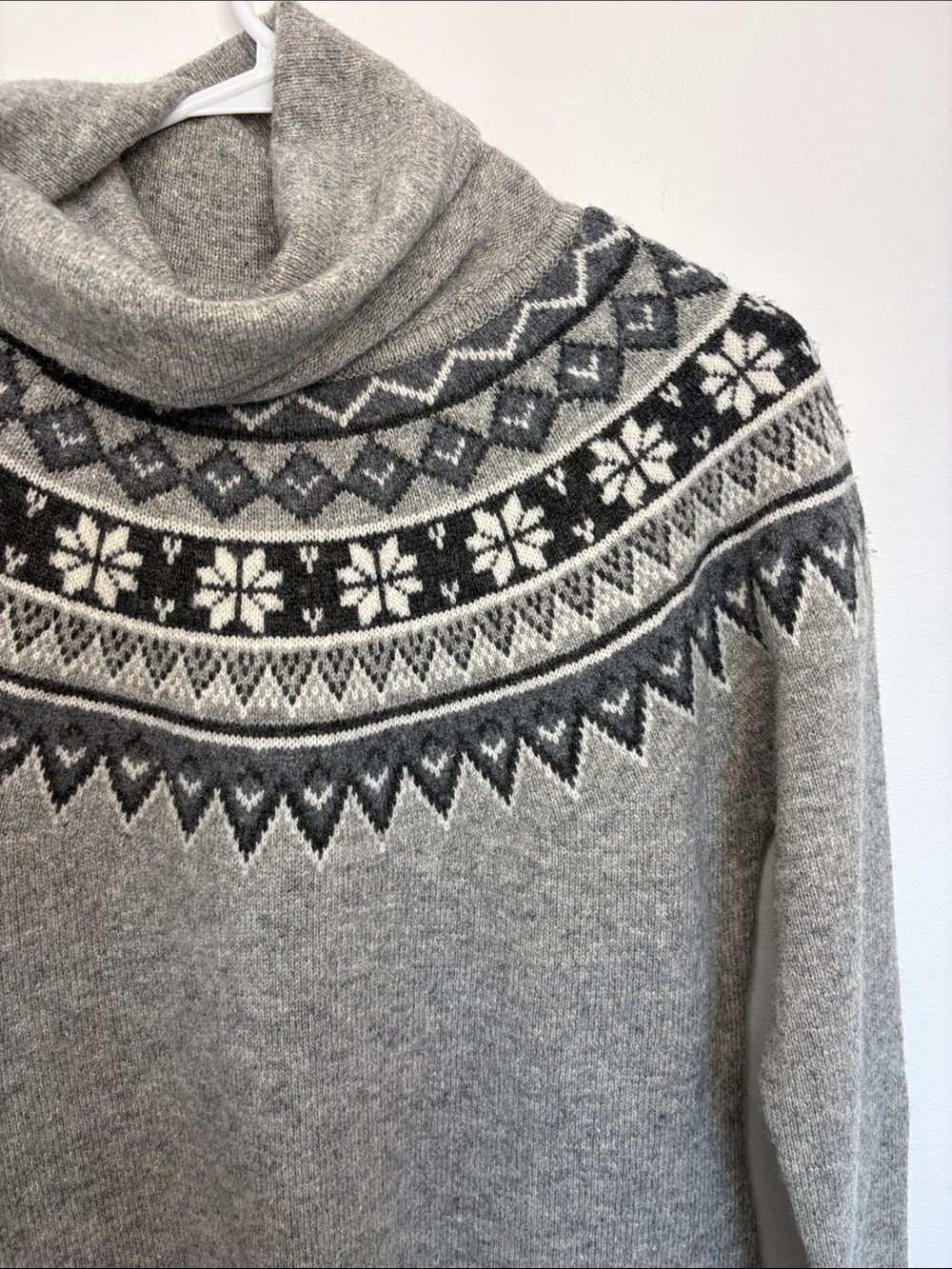 Skhoop Fair Isle Wool Sweater - Picture 2 of 8